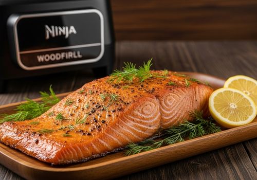 ninja woodfire grill smoked salmon recipe