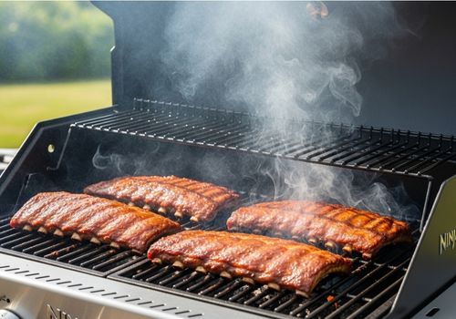 smoked chicken breast in ninja woodfire grill