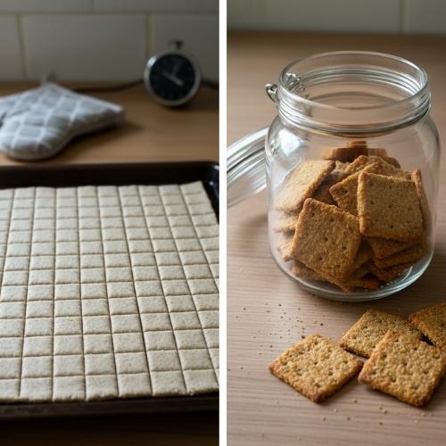 Easy homemade triscuit cracker recipe