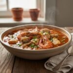 Portuguese seafood soup recipe