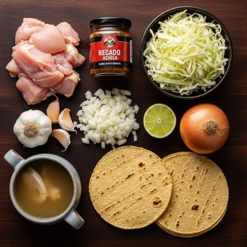 Traditional belizean chicken tacos recipe