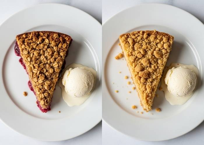 apple crisp vs crumble