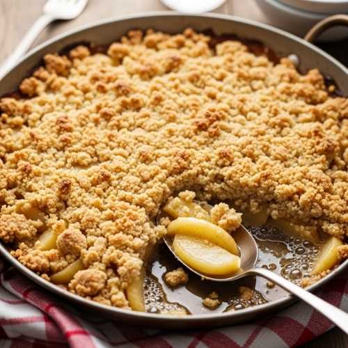 how to make apple crumble recipe