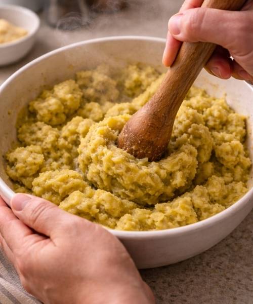 Authentic hudut recipe