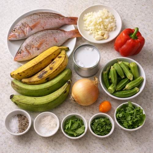 Belize hudut recipe ingredients