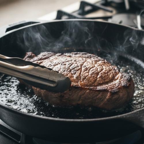 How to make a butter baste for steak
