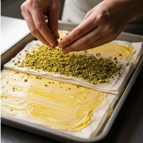 lebanese baklava recipe pistachio