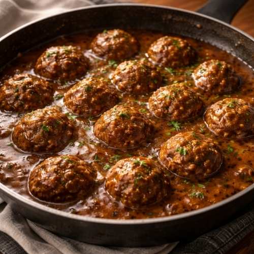 belizean meatballs in sauce