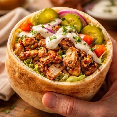 how to make lebanese pita pockets