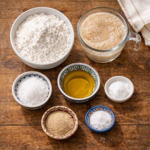lebanese pizza dough recipe ingredients