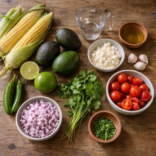 Roasted corn guacamole joeys ingredients