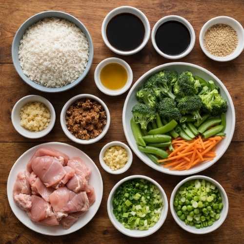 cactus club teriyaki chicken rice bowl ingredients