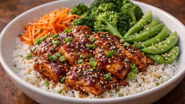 cactus club teriyaki chicken rice bowl recipe