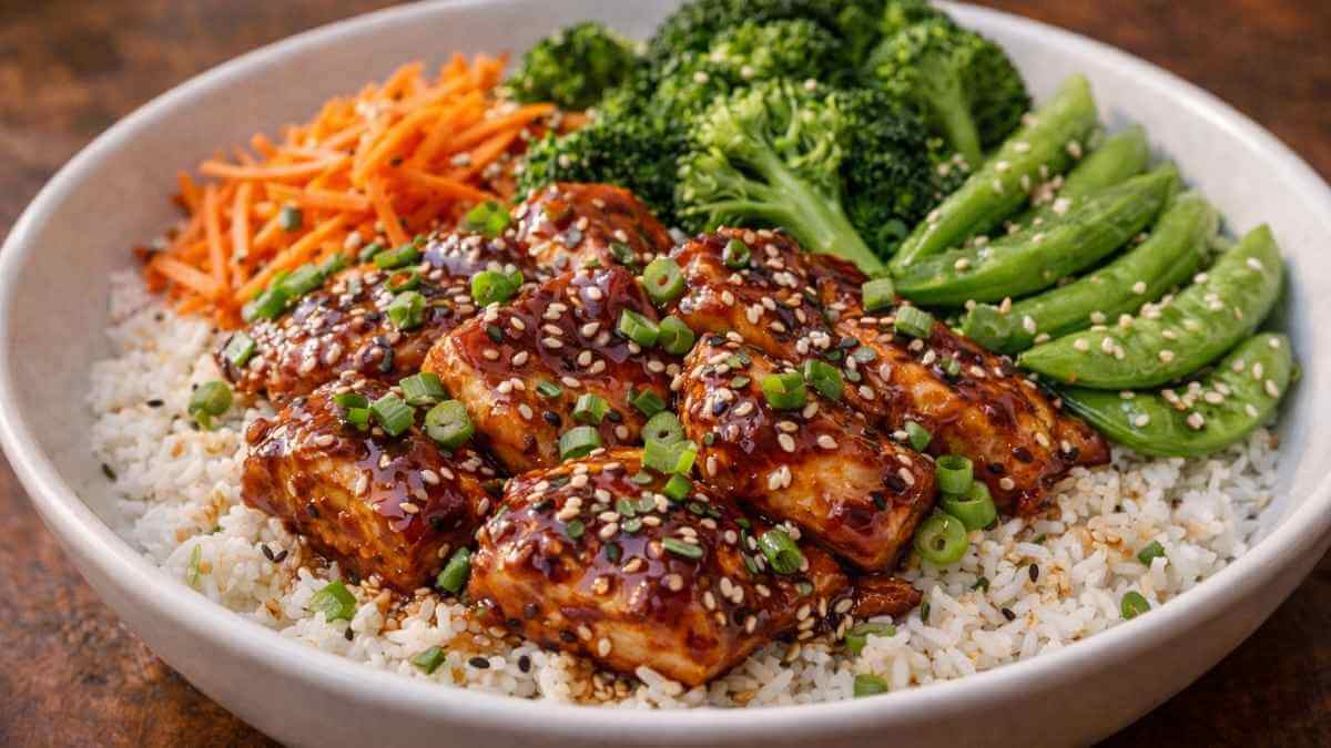 cactus club teriyaki chicken rice bowl recipe
