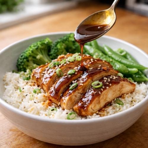 cactus club teriyaki chicken rice bowl