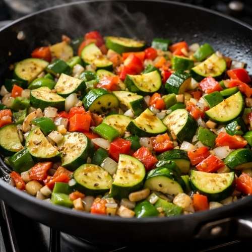 chicken zucchini red bell pepper recipe