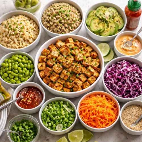 crispy tofu bowl recipes