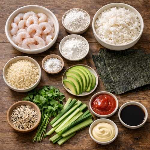 crunchy roll sushi ingredients