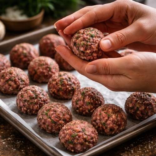 how to cook wagyu meatballs