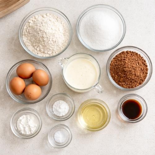 how to make chocolate cake recipe ingredients