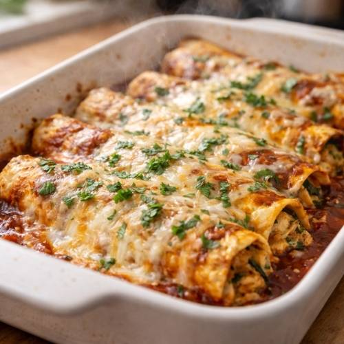 how to make zucchini chicken enchilada recipe