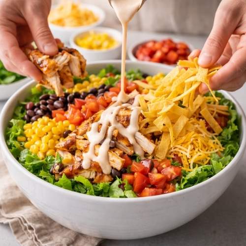 how to make zupas bbq chicken salad recipe