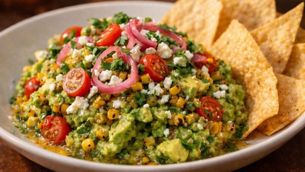 joey's roasted corn guacamole