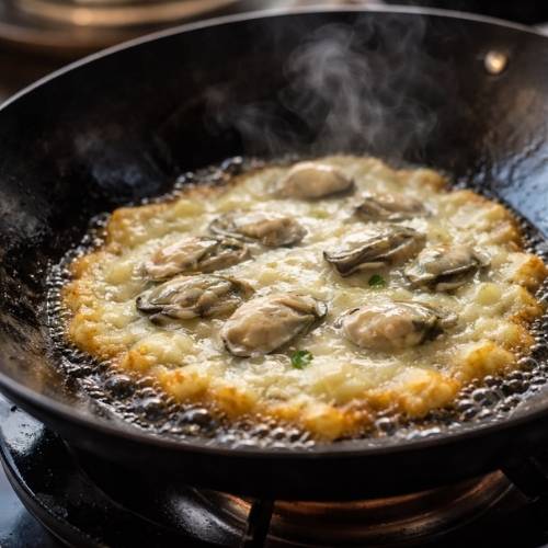 oyster omelette recipe