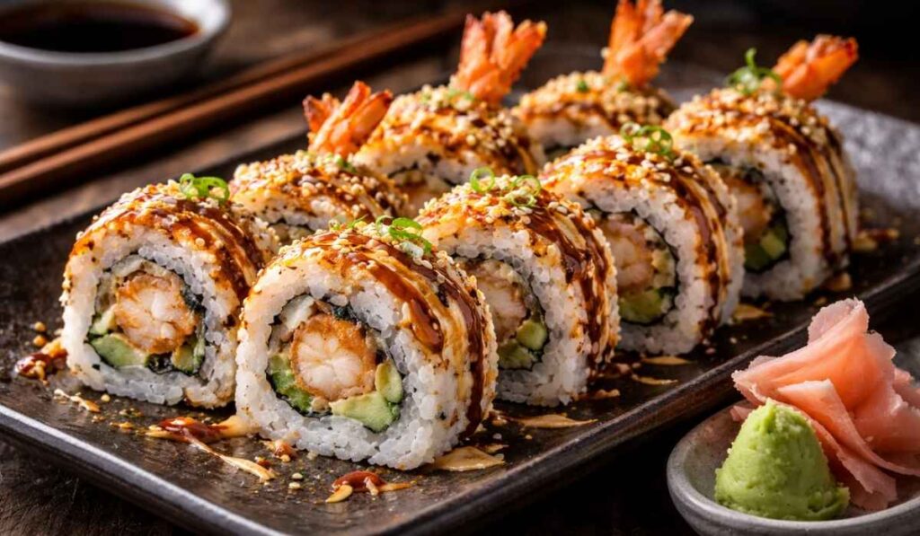 prawn crunch roll recipe