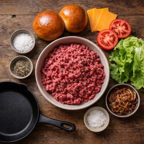 wagyu ground beef burger recipe
