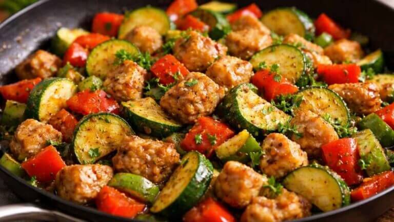 zucchini bell pepper chicken recipe