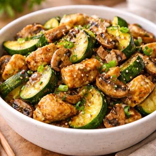 zucchini chicken mushroom recipe