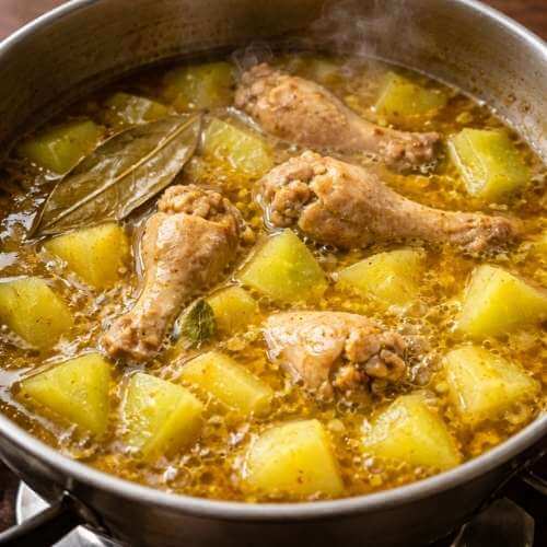 Simple chicken papaya curry recipe