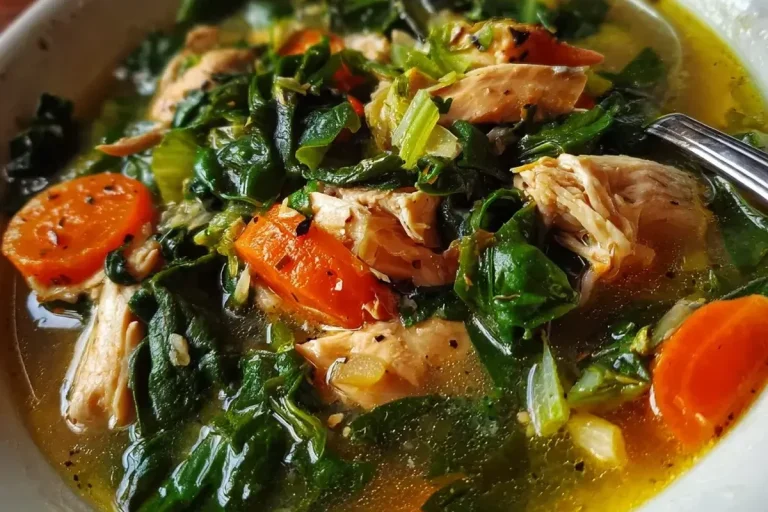 Chicken with Escarole Soup