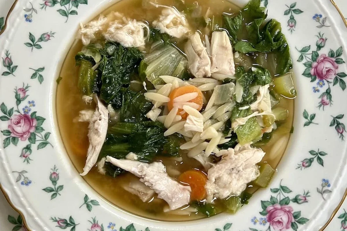 Chicken with Escarole Soup