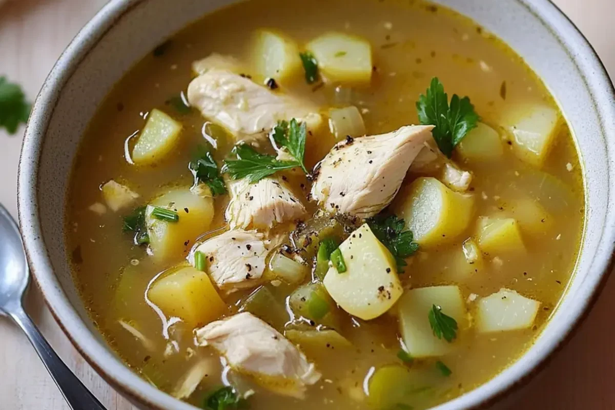 Chicken Leek and Potato Soup