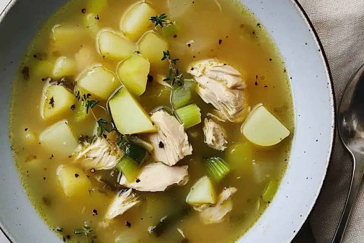 Chicken Leek and Potato Soup