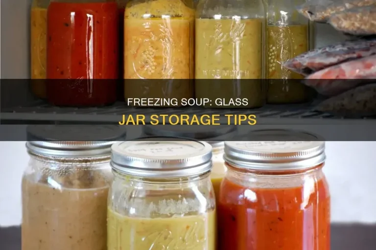 Freezing Soup in Glass Jars