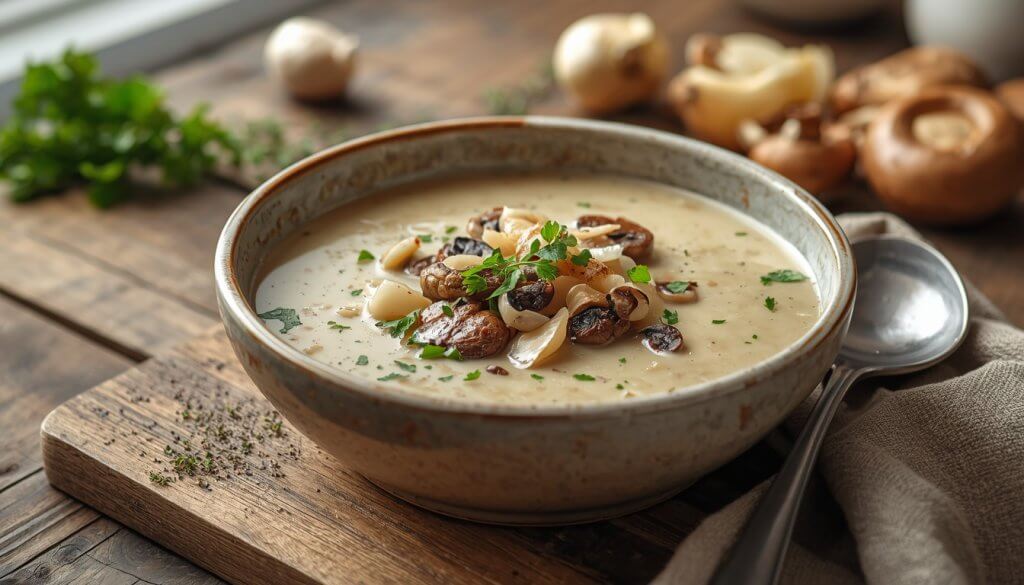 Low Sodium Mushroom Soup Creamy Homemade Comfort Food Without the Extra Salt 3 low sodium mushroom soup