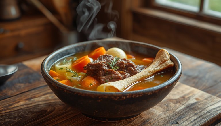 Beef Bones for Soup: How to Make Rich Homemade Bone Broth 4 beef bones for soup