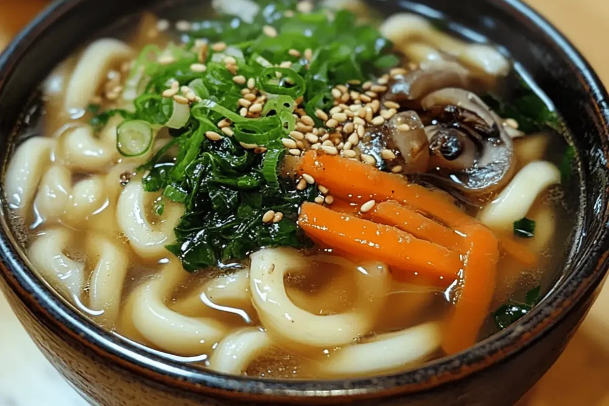 Nabeyaki Udon Recipe: Authentic Japanese One-Pot Noodle Soup 1 Nabeyaki Udon Soup