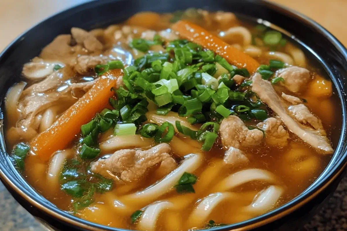 Nabeyaki Udon Recipe: Authentic Japanese One-Pot Noodle Soup 2 Nabeyaki Udon Soup