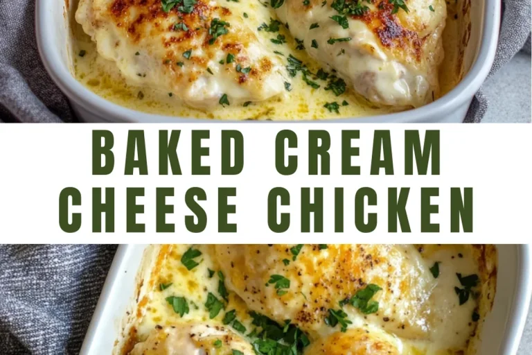 Baked Cream Cheese Chicken