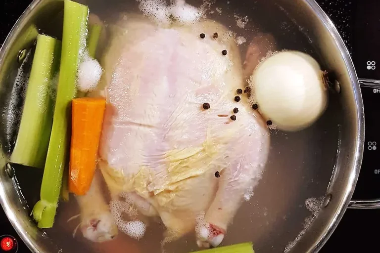 Boiling a Whole Chicken