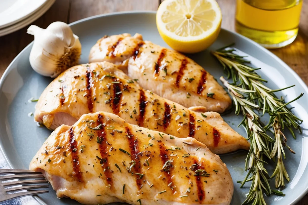 Canola Oil for Cooking Chicken 1 Golden-brown pan-fried chicken pieces cooking in a skillet with canola oil.