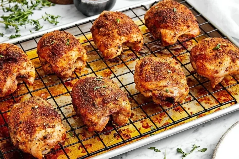 Chicken Thighs in Convection Oven