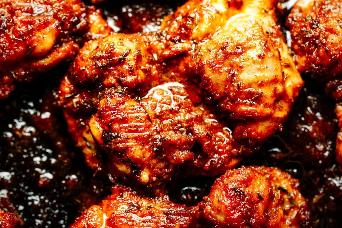 Chicken Thighs in Convection Oven