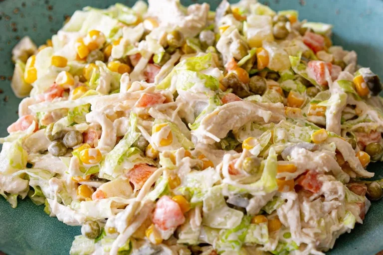 Ensalada De Pollo Con Mayonesa