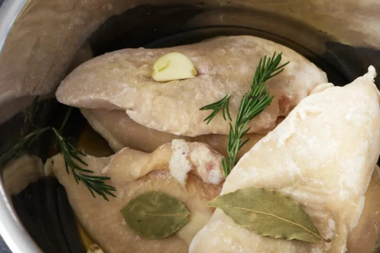 Frozen Chicken Breast in the Instapot