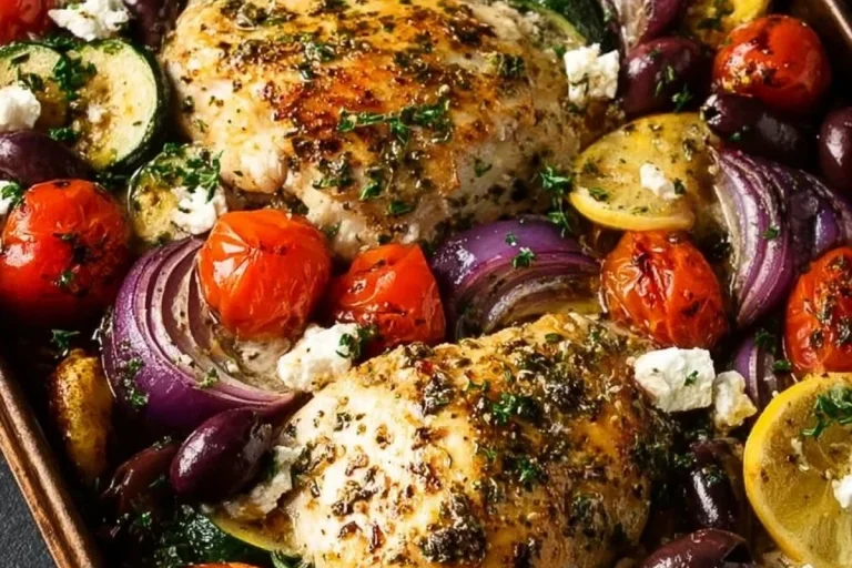 Greek Sheet Pan Chicken